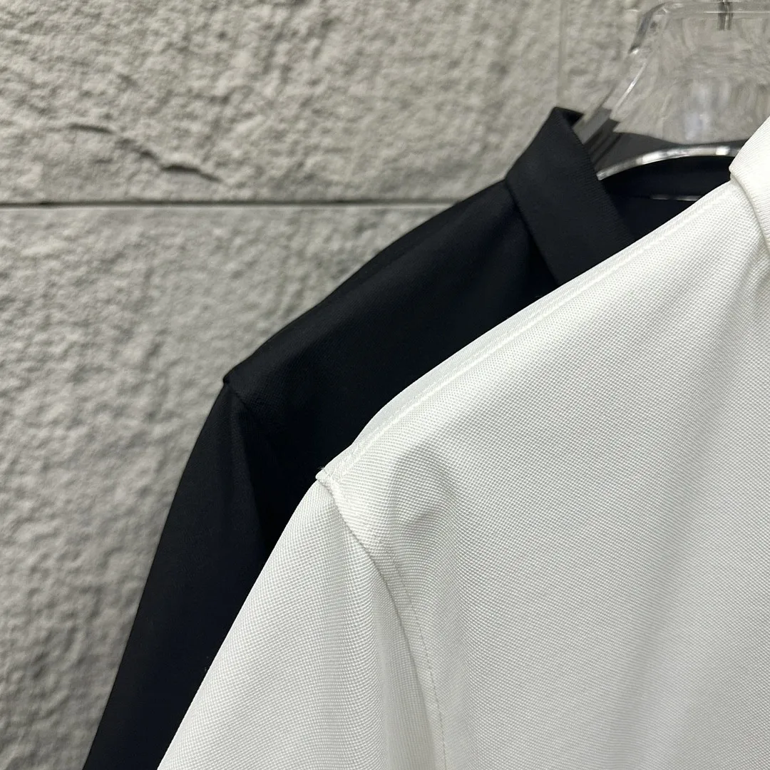 YSL* * POLO 2025 New Arrival polo Same Style Size： M L XL 2XL 3XL ：Black White